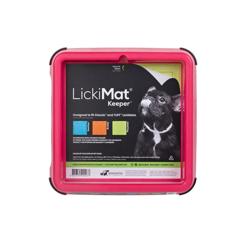 Lickimat keeper rose pour chien